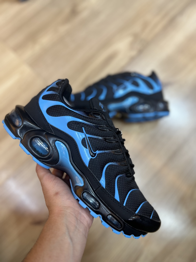 Air Max Plus Tn\/ Preto Azul Blue — foto 1
