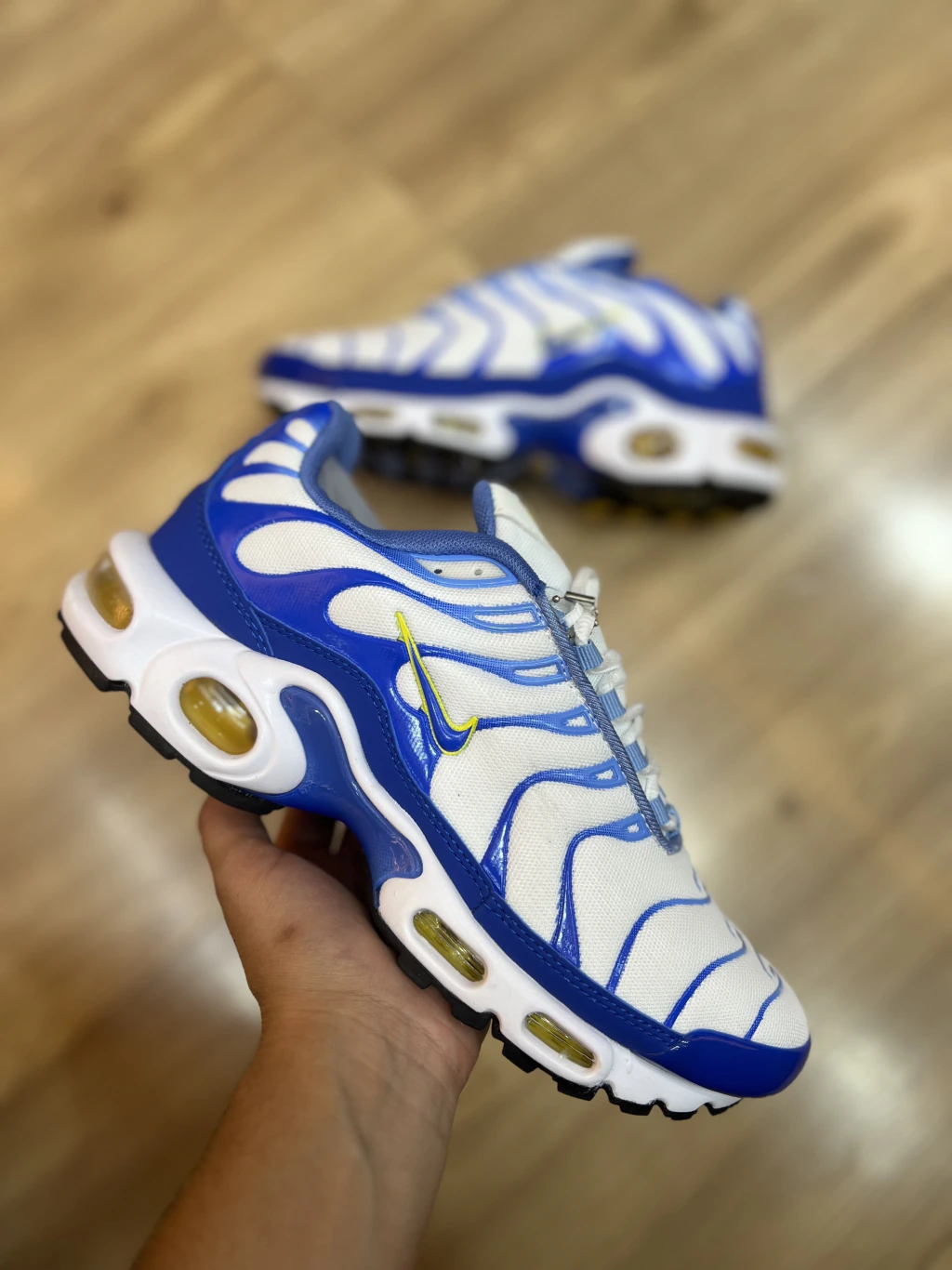 Air Max Plus Tn\/ White Yellow Blue — foto 1