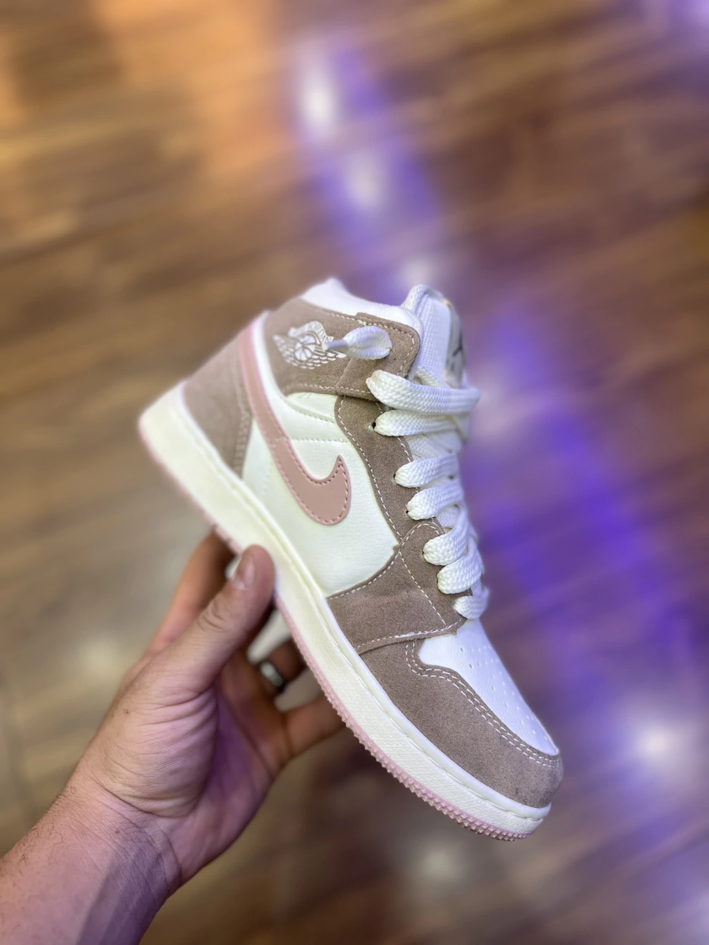 Jordan 1 " Rosa e Marrom "