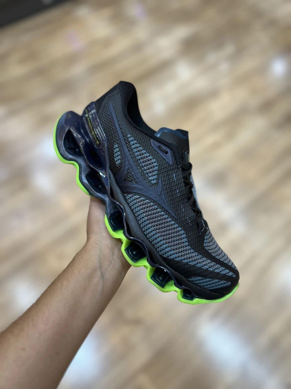 Mizuno Pro 15 - Preto\/Verde