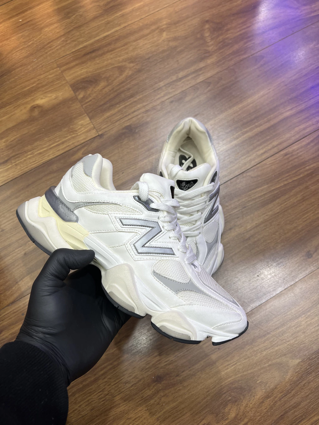 NB 9060 - " white and Gray "