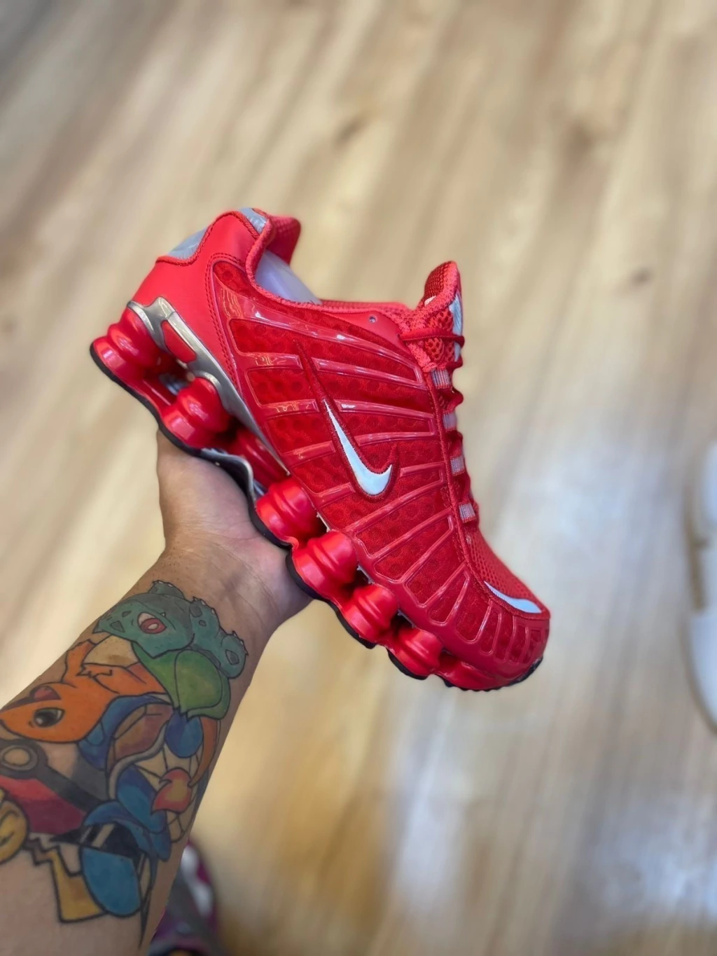 Shox TL 12 Molas " All Red "