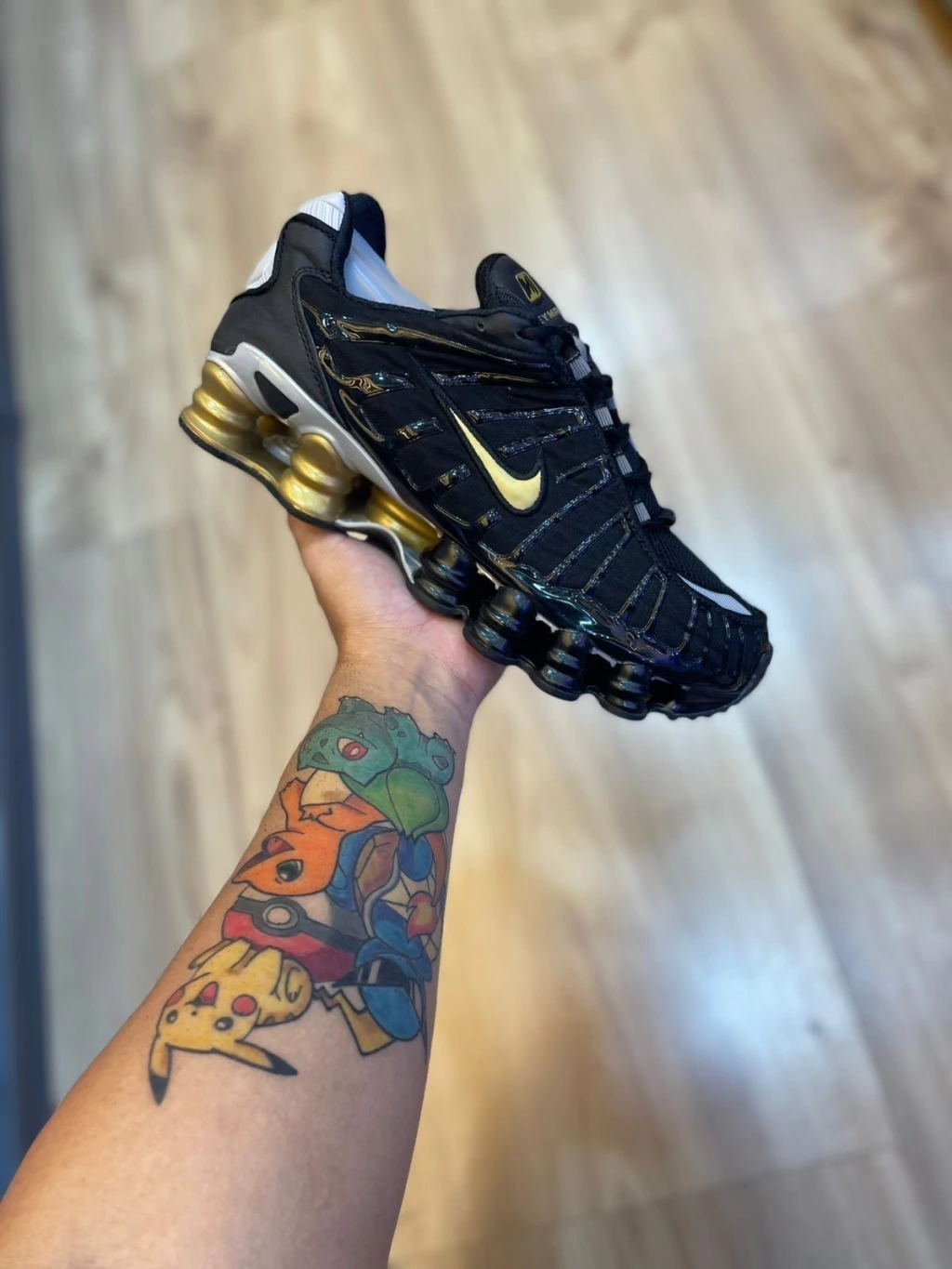 Shox TL 12 Molas " Gold " — foto 1