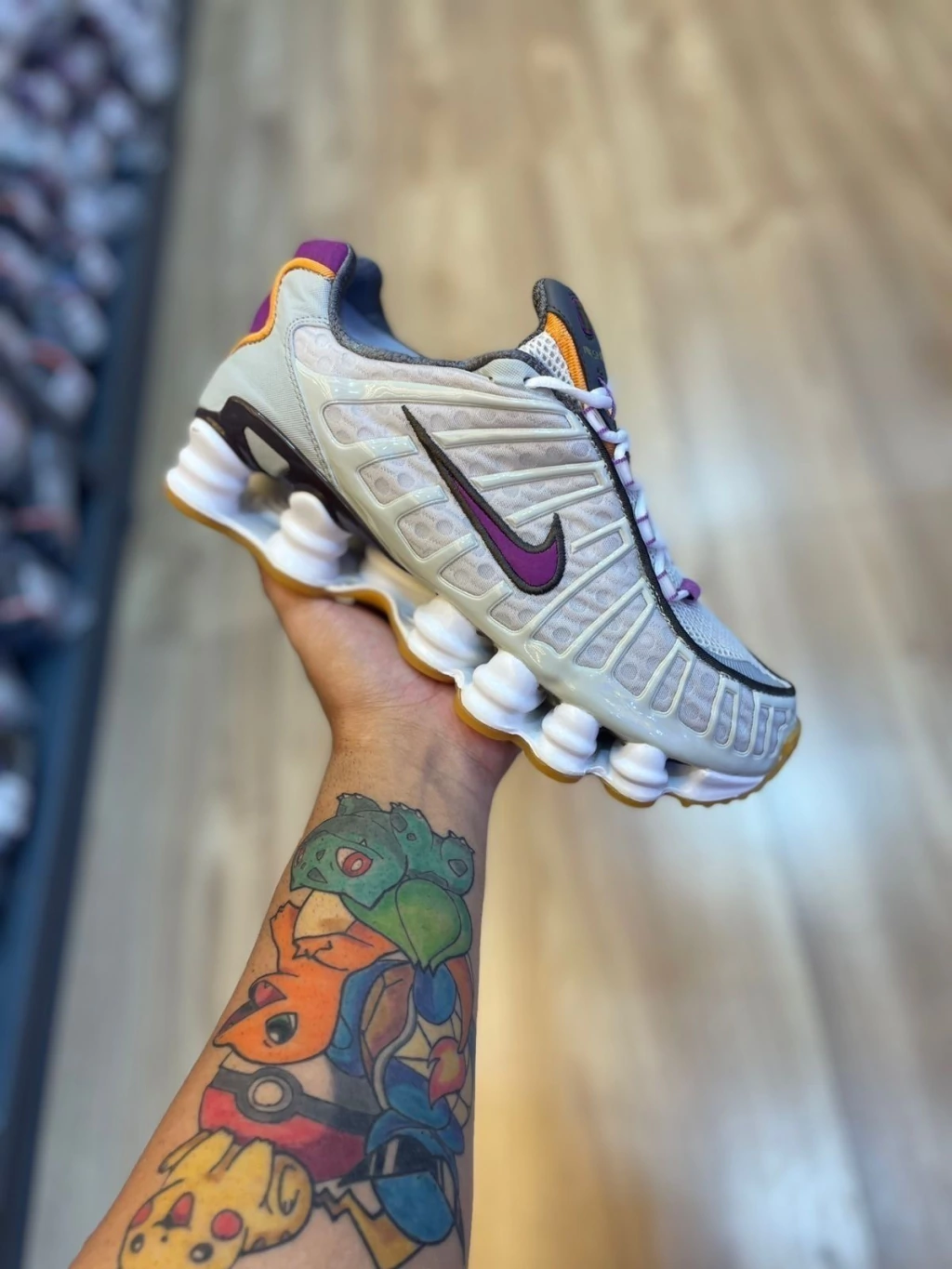 Shox TL 12 Molas " White and Violet "